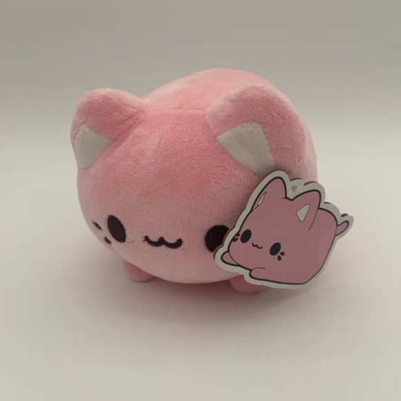 Plush Aurora Strawberry Meowchi kitty cat cute stuffed animal with tags - Picture 1 of 3